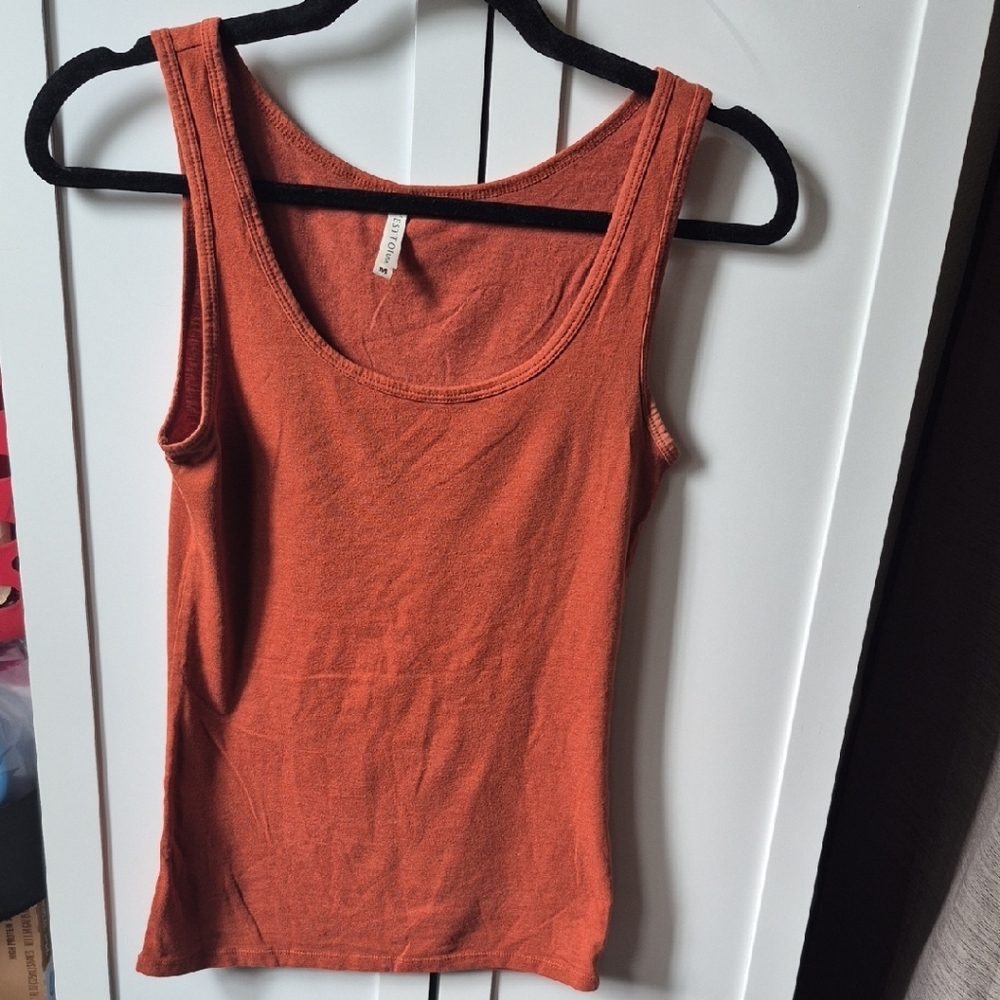 Elegant Rust Tank Top for Women